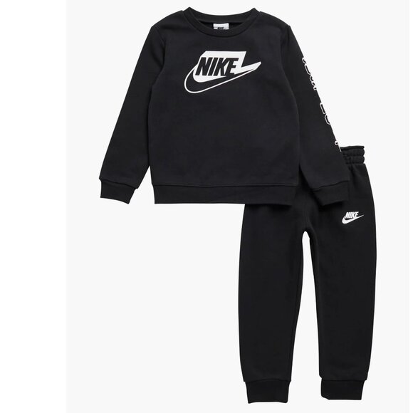 NWT NIKE Perfect for Gift Kids' Logo Sweatshirt & Joggers Set